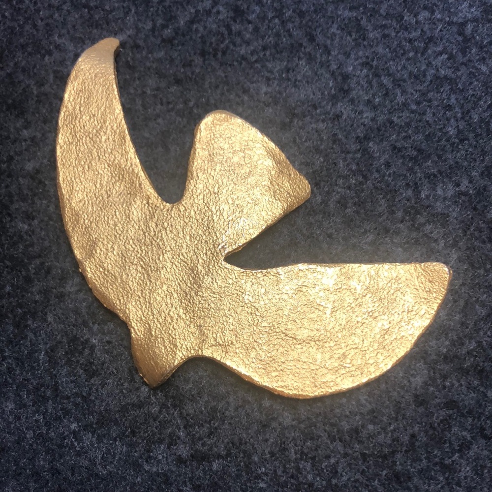 Cecile Jeanne Paris Dove Brooch